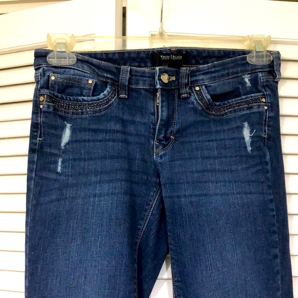 Straight leg jeans